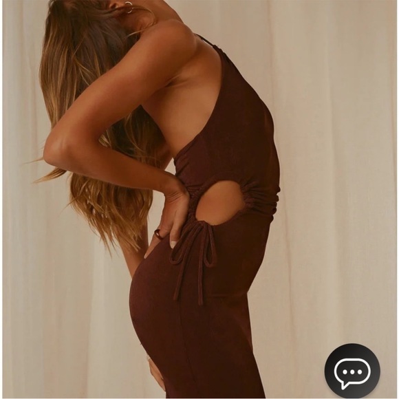 Peppermayo Dresses & Skirts - PEPPERMAYO Positano Nights Maxi Dress in Chocolate US 8